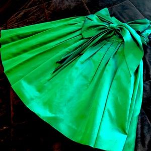 Ralph Lauren 100% silk pleated skirt
